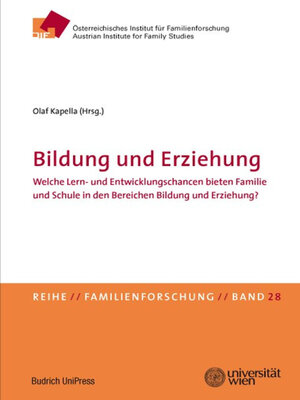 cover image of Bildung und Erziehung